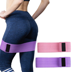 Fabric Hip Resistance Loop Band for Glute Training Home Gym Fitness Accessories Bulk Direct <b>Women</b> Exercise Clothing Product Logo - Product Image 1