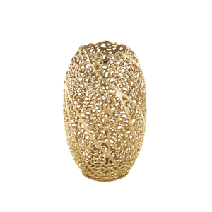 Luxury Hammered Brass <b>Vase</b> <b>Gold</b> Finish Handmade Decorative Tabletop Centerpiece for Modern Home Decor At Best Price - Product Image 6