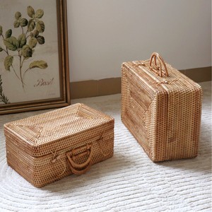 Maletín de alta calidad tejido a mano, Maleta de mimbre de diseño único - Product Image 1