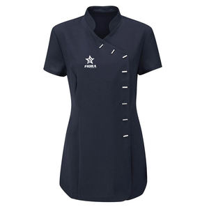 ชุดยูนิฟอร์มสครับสำหรับร้านเสริมสวยผู้หญิง ดีไซน์ล่าสุดปี 2026 แบบสั่งทำพิเศษ เสื้อและกางเกง ผลิตจากวัสดุสแปนเด็กซ์/โพลีเอสเตอร์ - Product Image 1