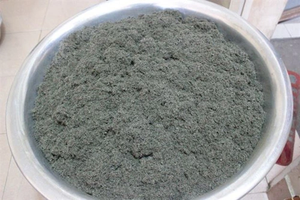 Polvo de Hoja de Ramie Verde Oscuro Premium para Cocinar Pasteles Tradicionales 7.05oz / 300g Fábrica de Vietnam 18 ANGLE - Product Image 1