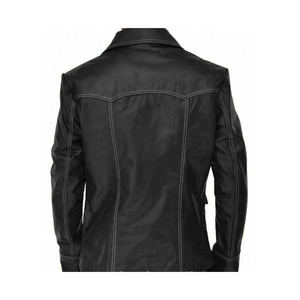 Women <b>Leather</b> <b>Jacket</b> with Soft Genuine <b>Leather</b> Premium Zippers and Comfortable <b>Long</b> Lasting Wear - Product Image 2