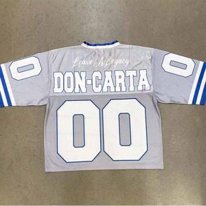 Camisetas Personalizadas con Serigrafía, Camisetas Holgadas de Malla, Ropa Deportiva de Fútbol, Baloncesto, Camiseta Ligera para Hombre - Product Image 3