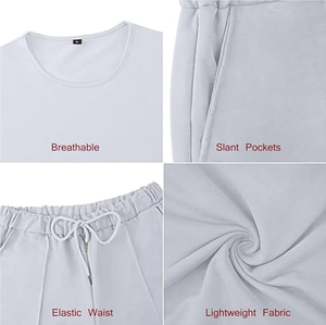 Ensemble de vêtements de sport légers d'été à prix d'usine, haute élasticité, respirant, tenue athlétique, vente directe, séchage rapide - Product Image 4