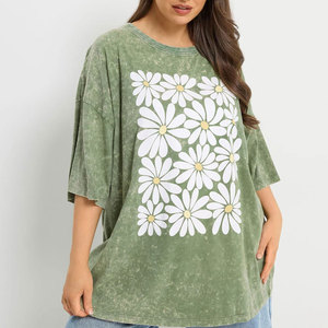 Camiseta Clásica para Mujer, Corte Cuadrado, Costuras Resistentes, Gran Venta, Tela Suave al Tacto, Estilo Casual - Product Image 1