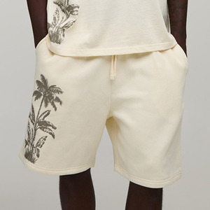 Shorts décontractés pour hommes personnalisés OEM, en polyester et coton, imprimés DTF, avec cordon de serrage, logo personnalisé, vêtements décontractés d'hiver - Product Image 3