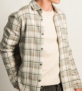 Camisas de Franela de Manga Larga para Hombre al por Mayor, Transpirables, de Verano, Diseño Casual, Modernas, Ligeras y Ecológicas - Product Image 3