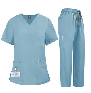 Blouse médicale professionnelle à manches courtes et col en V, de haute qualité et élégante, modèle 2026, la plus vendue - Product Image 4