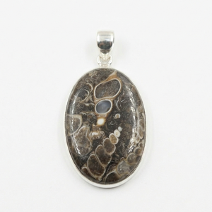 <b>Top</b> Quality Turlite Stone Pendant 925 Sterling Silver <b>Rose</b> Gold Yellow Gold Plated Oval Handmade Statement Jewelry Gift for Her - Product Image 1