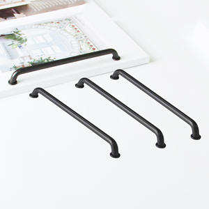 Servicio ODM: Tirador de arco minimalista de aleación de zinc para muebles de cocina y baño, herrajes para cajones - Product Image 3
