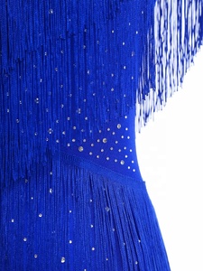 Traje de Baile Latino para Mujer, Leotardo de una Pieza para Práctica de <span class=keywords><strong>Tango</strong></span>, Chacha, Rumba, Samba, Actuaciones y Fiestas - Product Image 4