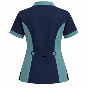 Women's Eco-Friendly Medical <b>Scrub</b> <b>Set</b> for Beauty Salon Hospital Use Customized Color Logo Polyester/Cotton <b>Scrubs</b> Uniforms - Product Image 2