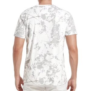 T-shirts de sublimation à col rond de haute qualité, personnalisés, à séchage rapide, 100% coton, pour hommes, poids lourd 320g - Product Image 4