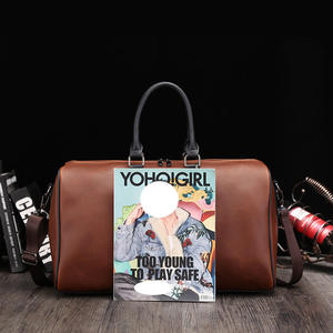 Sac de voyage pliable personnalisé avec logo, 3 roues, en Oxford durable, grand sac à roulettes pour le camping et les voyages - Product Image 6