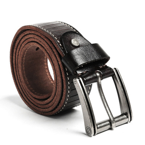 Custom High Quality Luxury Leather Belts Genuine Men's Customized logo Genuine Leather Belts - Product Image 4