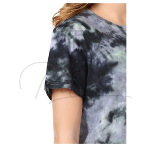 Camiseta Tie Dye para Mujer, Transpirable, Suave, a la Moda, Camiseta Tie Dye para Mujer, Tendencia Inteligente, Camiseta Tie Dye para Mujer - Product Image 6