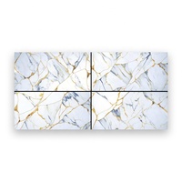 Carreaux de porcelaine modernes haut de gamme à finition brillante en tons dorés, garantie 5 ans, pour une décoration élégante des sols et des murs, pour la maison et l'hôtellerie