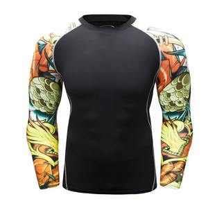 Camiseta de Natación para Hombre, Protección Solar, Estampada, Bajo MOQ 2026, Superventas - Product Image 1