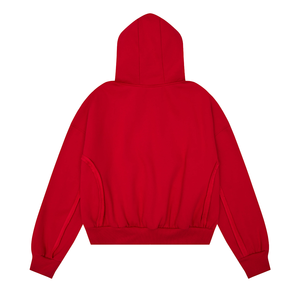 Nuevas Sudaderas de Moda Oversize Estilo Urbano de Algodón y Poliéster de Alto Gramaje, Corte Cuadrado y Recortado para Diseño Personalizado - Product Image 3