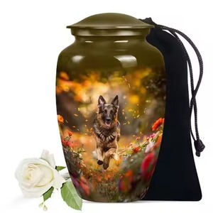 Matte Black Horse Cremation Adult <b>Urn</b> for Human Ashes Decorative <b>Large</b> Funeral <b>Urn</b> With Free Velvet Bag - Product Image 6