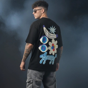 Camiseta unisex de secado rápido con diseño personalizado por sublimación, de algodón y poliéster, para uso casual y formal, ideal para ropa urbana. - Product Image 3