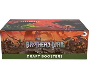 Original MAGIC The Gathering (MTG) The Brothers’ War Draft Booster Box - Product Image 3
