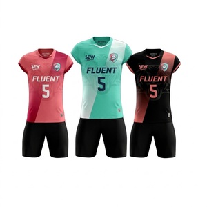 volleyball uniform oem custom high quality polyester sublimation print colors bulk volleyball uniform sportswear lightweight - Product Image 1