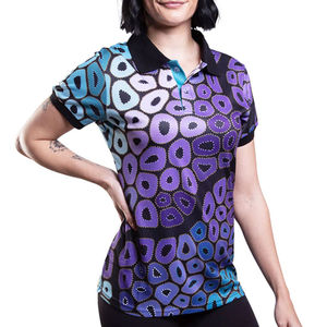 Polo femme à manches courtes, coupe slim, nouvelle collection, vente en gros, fournisseur direct d'usine, polo sublimation pour femmes - Product Image 1