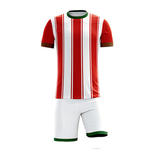 Nuevo Producto, Superventas, Uniforme de Fútbol Profesional Ligero y Transpirable de Tela de Poliéster, con el Mejor Servicio y Logotipo Personalizado - Product Image 1