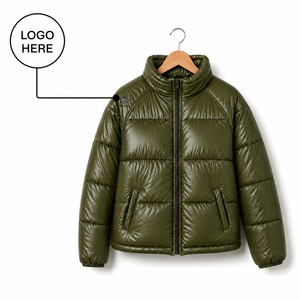 Veste matelassée unisexe avec logo personnalisé, style court, de haute qualité, couleur unie, manteau d'hiver chaud, Regalia maçonnique héritage - Product Image 1