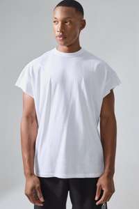 Camiseta de Cuello Redondo para Hombre, 100% Algodón, Corte Regular Informal, Secado Rápido, 220g, Estilo Urbano - Product Image 4