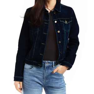 High Quality Ladies Autumn/Winter Vintage <b>Denim</b> Jacket Eco-Friendly Casual Street Style Loose Button Pocket Design Women's <b>Coat</b> - Product Image 4