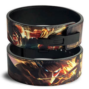 Ceinture de musculation en cuir de vachette personnalisée avec logo 2026 pour la compétition – Ceinture de powerlifting en cuir de vachette de qualité professionnelle - Product Image 3