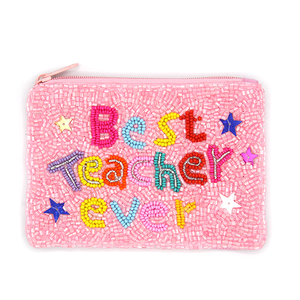 New Design Beaded Coin Bag Decorative Beaded Coin Clutch for Party Gifting <b>Mini</b> Wallet Zip Closure Tassel Embraided Women <b>Pouch</b> - Product Image 2