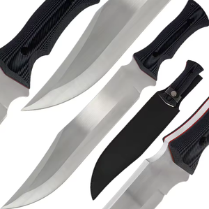 Customization Size <b>Bone</b> Wooden <b>Handle</b> Handmade Damascus Steel Drop Point OEM High Quality Custom Hunting Bowie <b>Knife</b> - Product Image 6