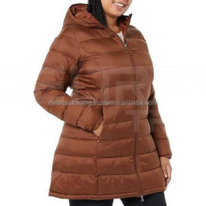 Veste bouffante simple de meilleure qualité pour dames, manteau d'hiver isolé et chaud, résistant à l'eau en vente de gros - Product Image 5