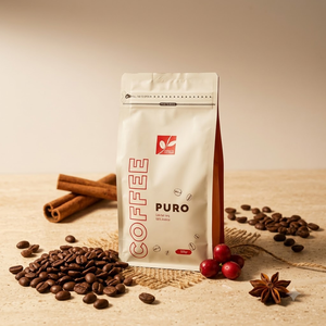 กาแฟอาราบิก้าบริสุทธิ์ 500 กรัม 100% อาราบิก้า ผลิตโดยโรงงาน OEM คั่วกลาง รสหวาน ขนาด S16-18 ราคาแข่งขัน มีตัวอย่างขนาดเล็กให้ทดลอง - Product Image 2