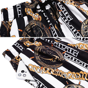 Sublimación conjunto de verano traje de secado rápido para hombre camisa floral de manga corta para hombre Pantalones cortos de playa pareja con traje de dos piezas - Product Image 4