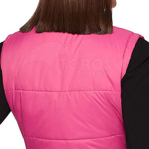 Servicios OEM, Chaleco Acolchado para Mujer de Alta Calidad 2026, Logotipo Personalizado, Nuevo Diseño con Cierre - Product Image 6