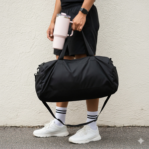 Customized Logo Luxury <b>Weekender</b> Canvas Duffle <b>Bags</b> for <b>Men</b>-Waterproof Large Capacity Sport Travel <b>Bags</b> with Polyester Lining - Product Image 5