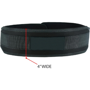 Ceinture de soutien lombaire réglable Rhino Fitness RF-1527, enveloppante en néoprène, pour adultes, toutes saisons, musculation, basique - Product Image 4