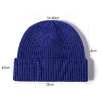 Gorro de Punto Trenzado Blanco Ártico con Bordado 3D, Grueso y Cálido, Accesorio de Moda Invernal para Esquí y Viajes, Unisex, 100% Algodón
