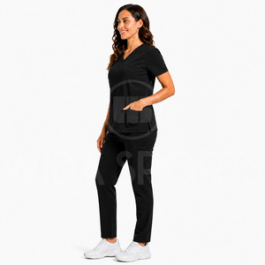 Wida Sports Medical <b>Scrub</b> Suit <b>Nurse</b> Uniform Hospital Clothing Breathable Stretch Fabric Doctor <b>Nurse</b> <b>Scrubs</b> Bulk Supplier USA - Product Image 3