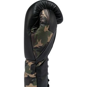 Handmade Custom <b>Designs</b> Fly Lace Leather Professional Kickboxing Sanda Boxing Gloves Lightweight Full Finger Training OEM - Product Image 5