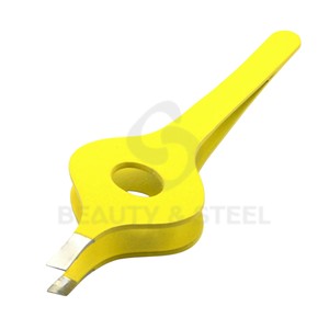 Pinzas de Precisión para Cejas de Acero Inoxidable de Grado Médico con Puntas Perfectamente Alineadas y Control Circular Ergonómico - Product Image 2