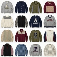 Sweatshirt Pria Motif Awan Kerah Bulat Kasual Bahan Fleece Regular Fit Bernapas Warna Dapat Disesuaikan Harga Grosir