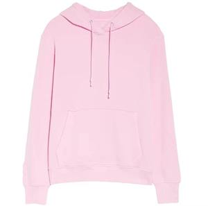Ensemble de survêtement rose à capuche pour femme, manches longues, couleur unie, sweat-shirt et pantalon décontractés avec poches latérales, coupe classique, pour l'automne - Product Image 4