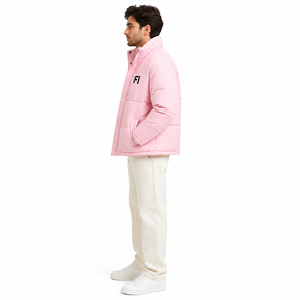 Chaquetas Acolchadas Casuales para Hombre, Abrigo de Moda Ligero con Cuello Alto para Invierno, Corte Regular, Proveedor Mayorista - Product Image 3