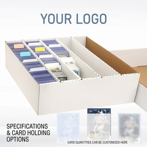 Cajas de Cartón Corrugado Biodegradables con Asas, Sin Recubrimiento, Flexo Ecológico, Cartón Kraft, Embalaje para Tarjetas Comerciales, Envío Personalizado - Product Image 3