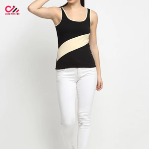 Camiseta sin mangas con estampado digital más vendida para mujer, ropa de gimnasio y fitness, camiseta de verano personalizada con tu logo e impresión. - Product Image 3